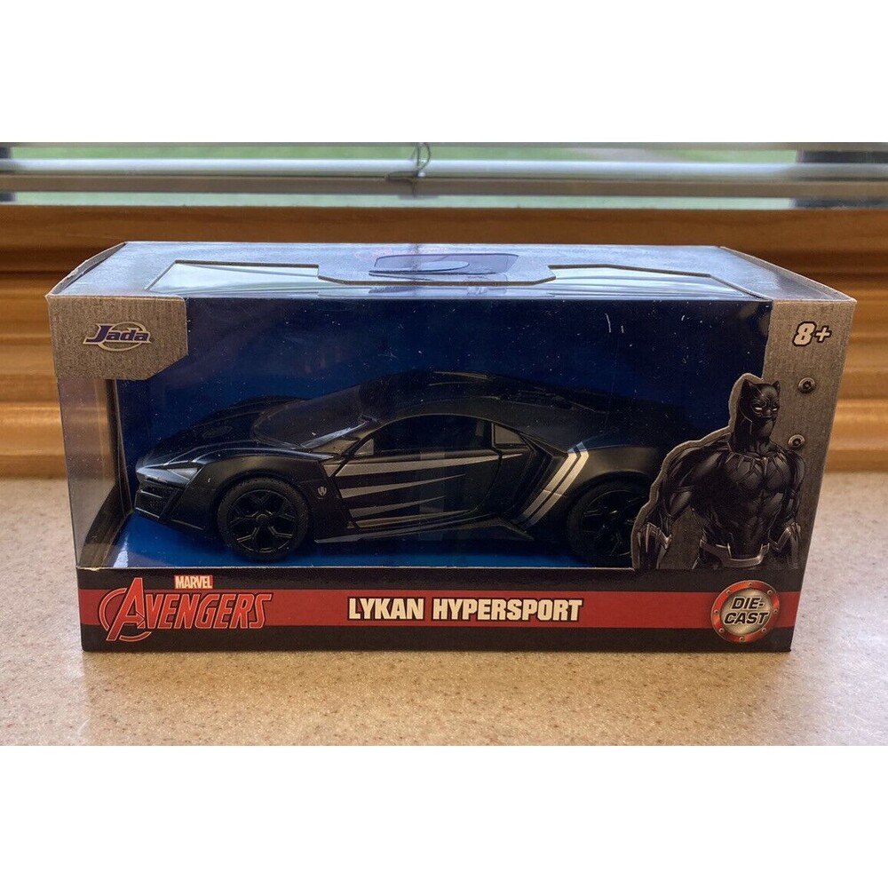 Jada Hollywood Rides MARVEL Avengers BLACK PANTHER Lykan Hypersport 1:32
